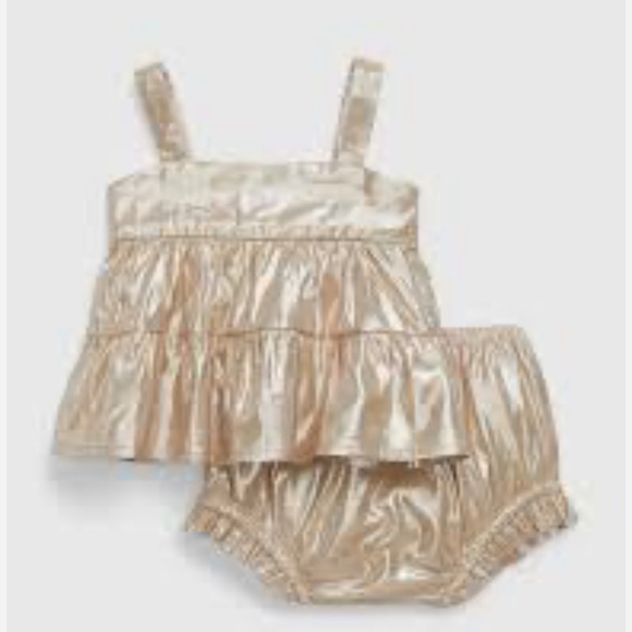 Baby Metallic Outfit Set - Picture 1 of 3